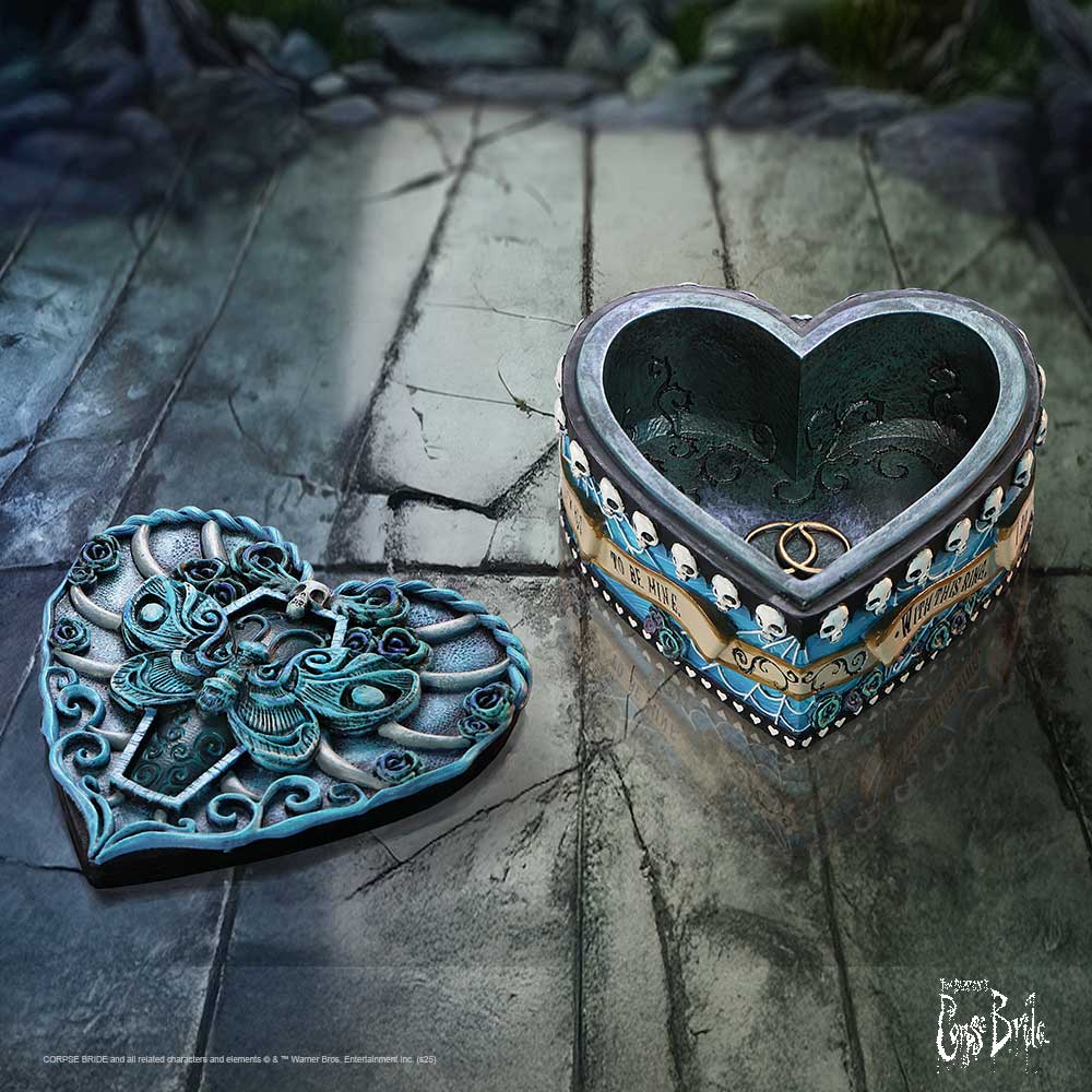 Corpse Bride With This Ring Vow Box 5cm