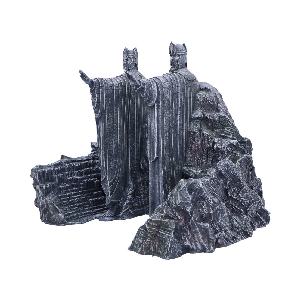 Side view of Lord of the Rings Argonath bookends