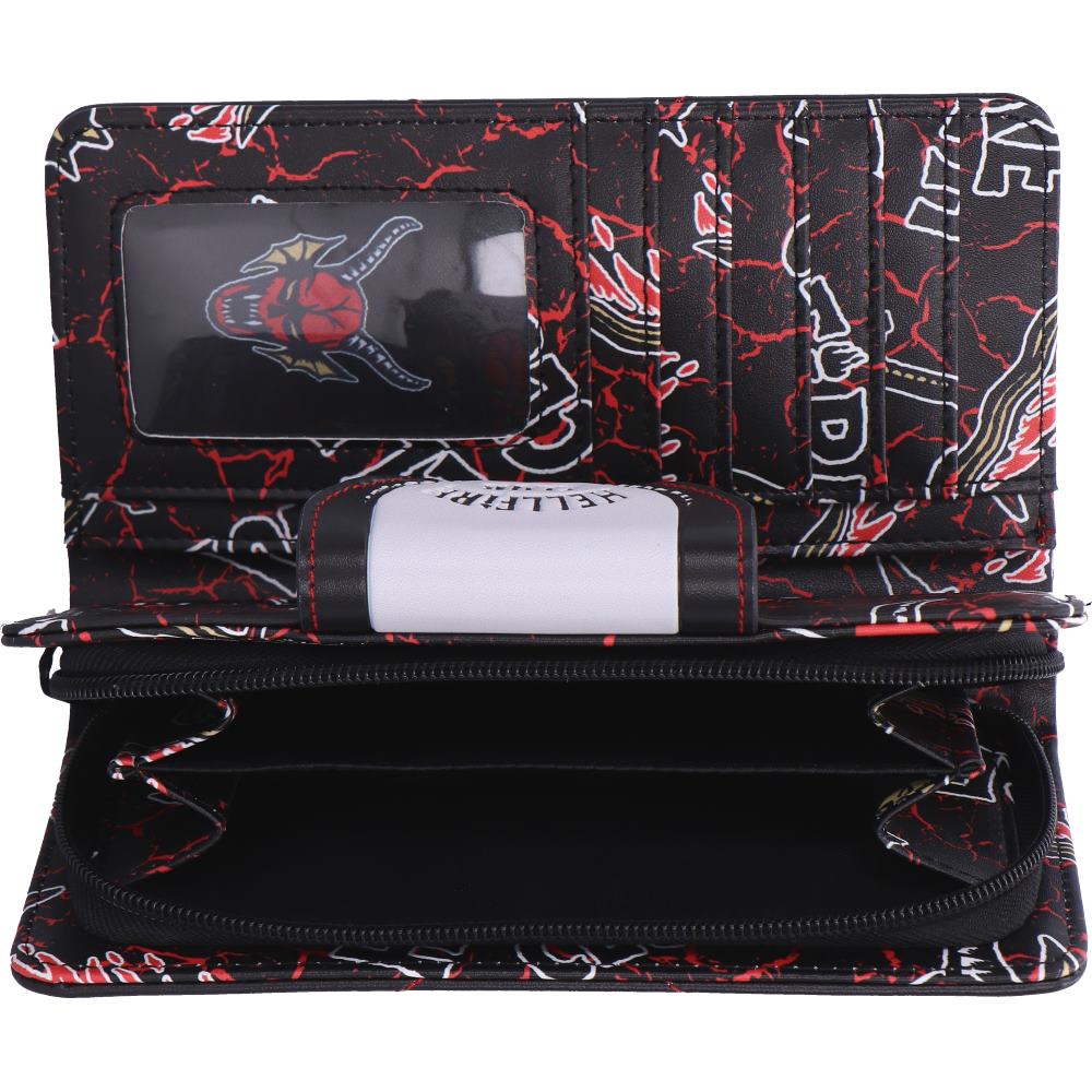 Stranger Things Hellfire Club Embossed Purse 10.5cm