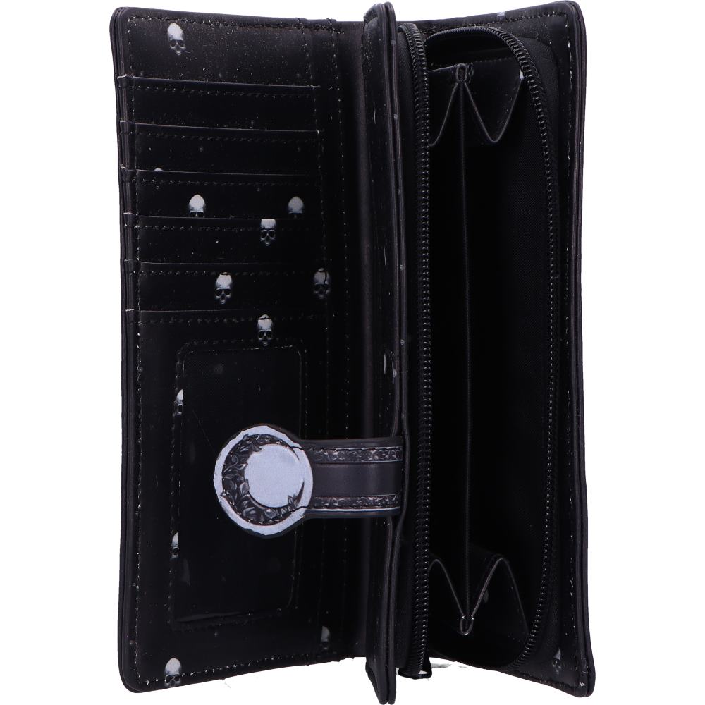 Skeleton Tarot Embossed Purse