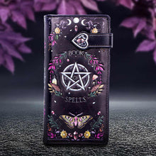 Load image into Gallery viewer, Book of Spells Embossed Purse 18.5cm
