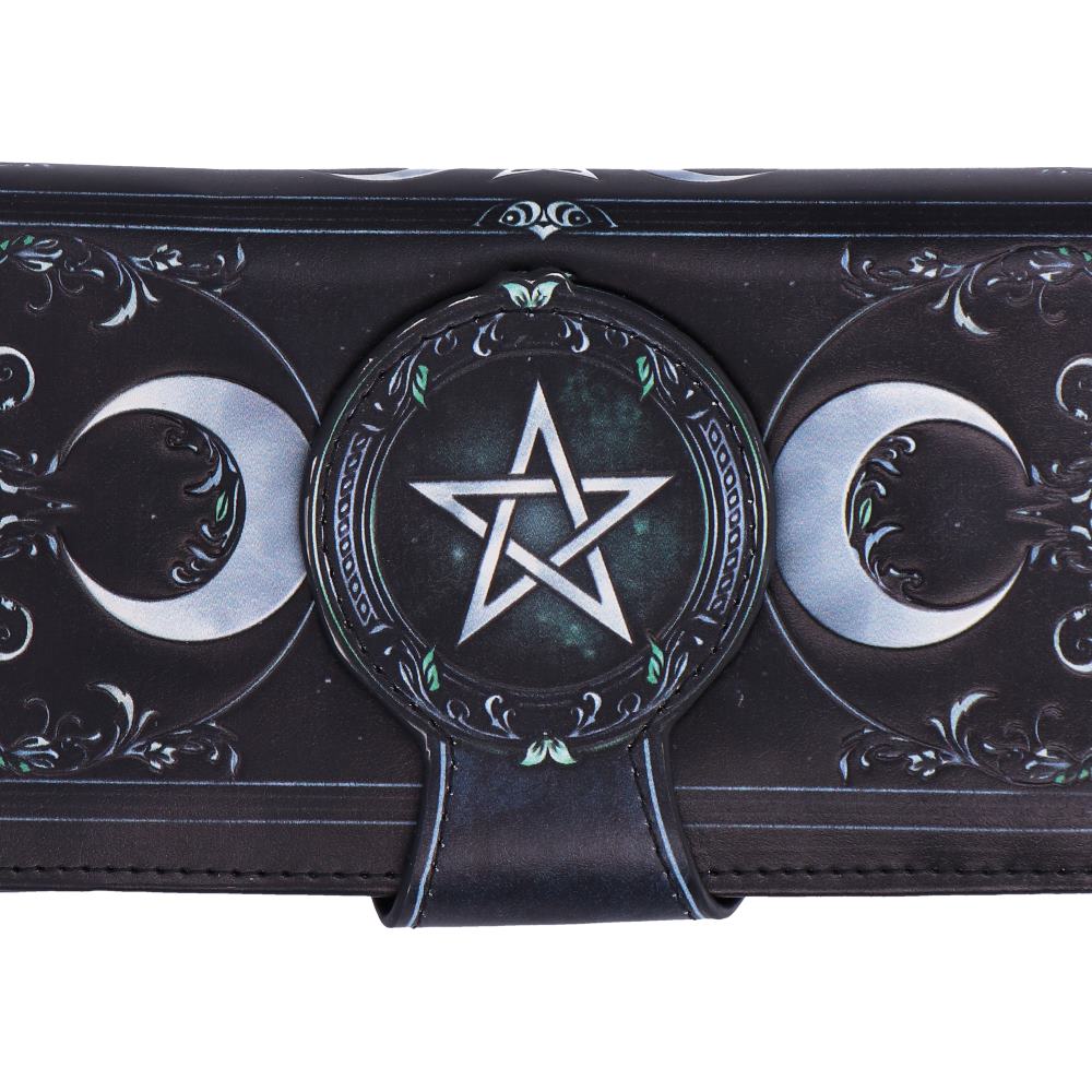 Triple Moon Embossed Purse 18.5cm