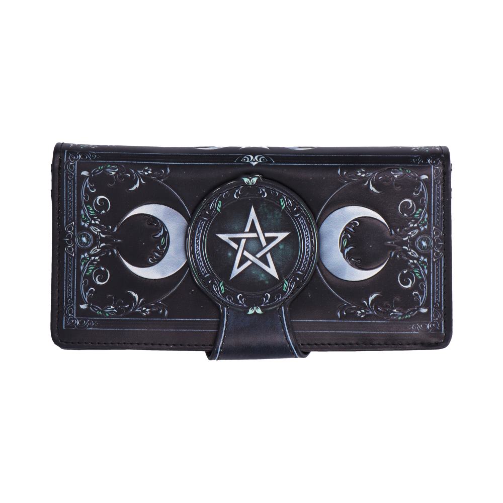 Triple Moon Embossed Purse 18.5cm