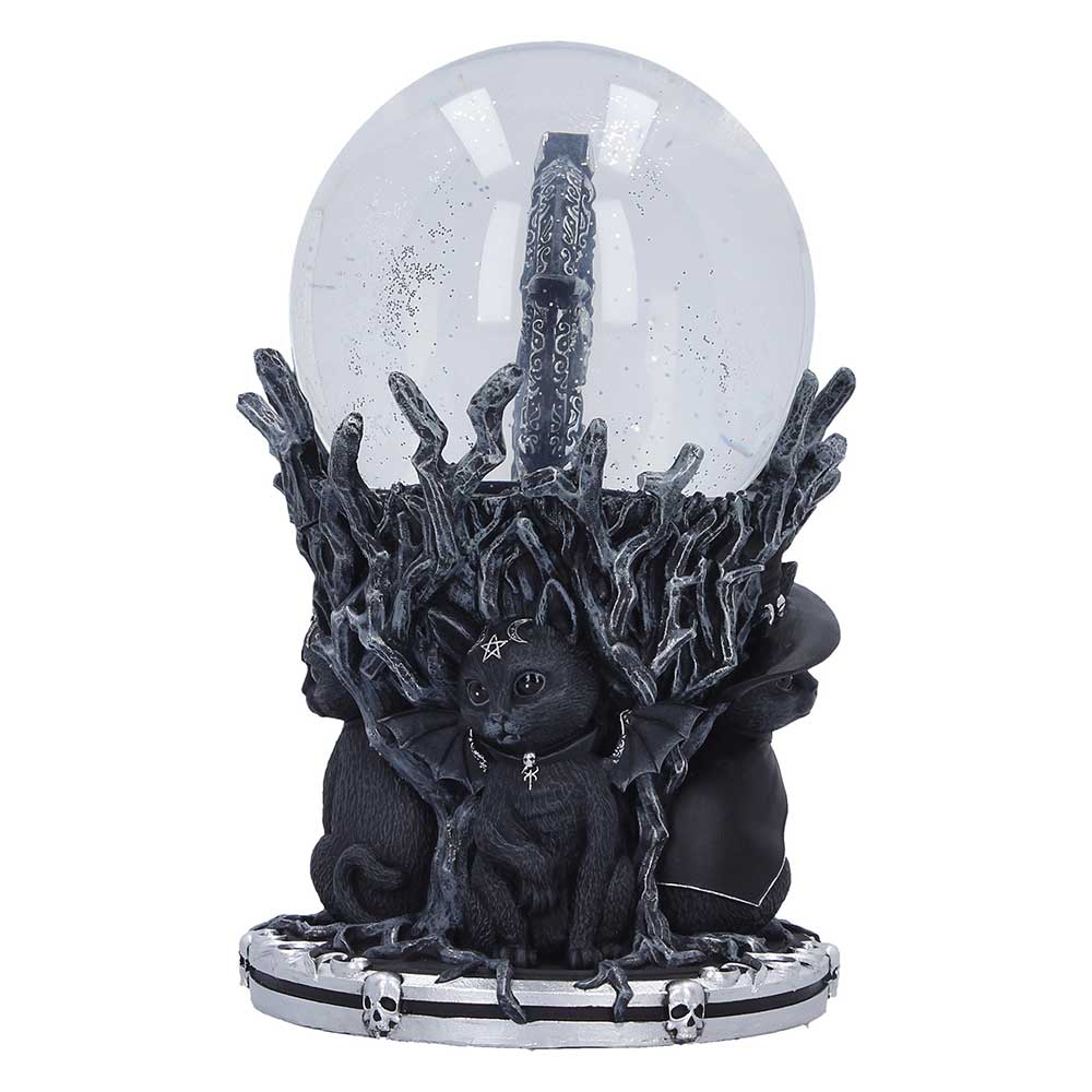 Zefur Malpuss Pawzuph snow globe