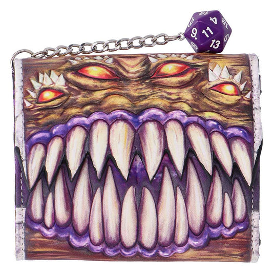 Dungeons and Dragons Mimic wallet embossed creature design