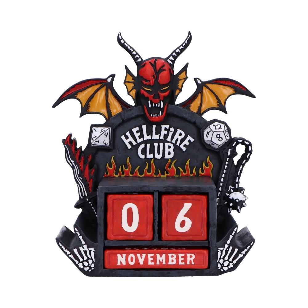 Stranger Things Hellfire Club perpetual calendar