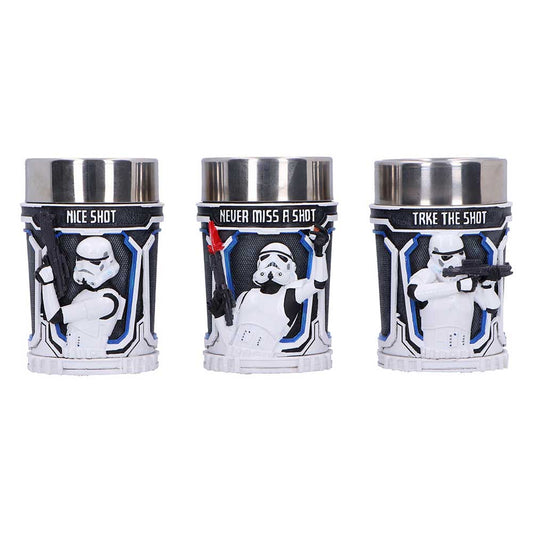 Stormtrooper shot glass set of 3 Star Wars collectible