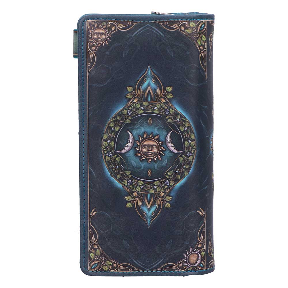 Decorative purse with celestial design