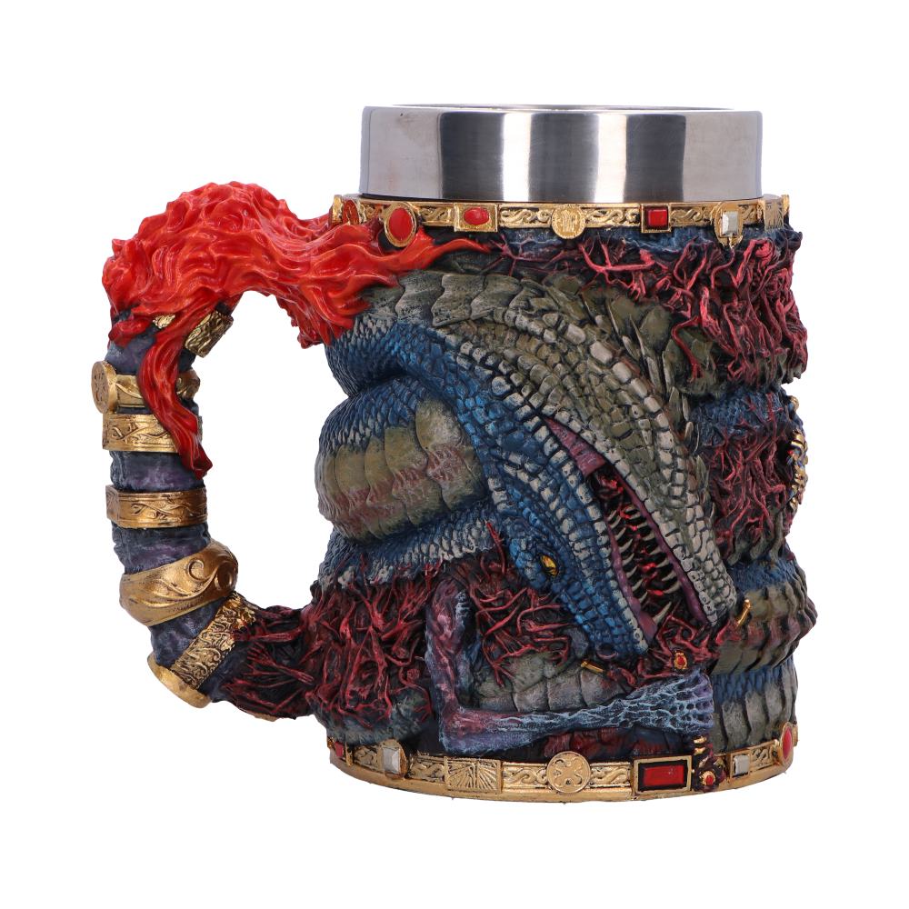 Rykard tankard with serpent body detail