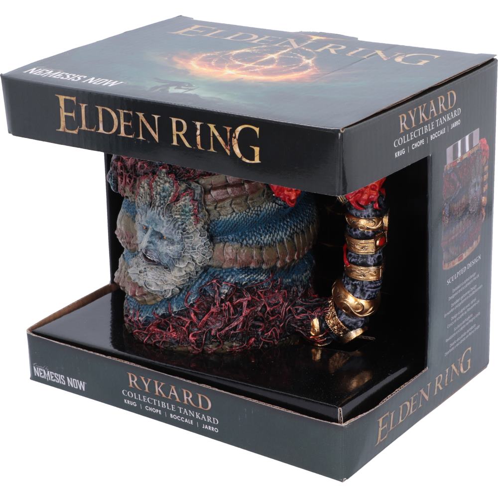 Elden Ring Rykard tankard in display box