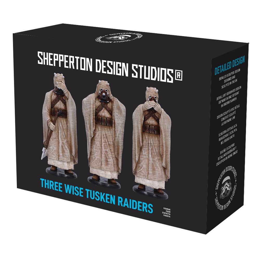 Three Wise Tusken Raiders 14.3cm