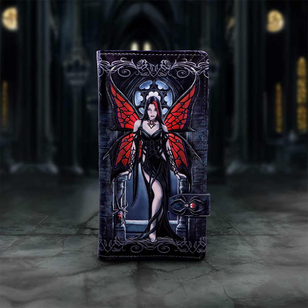 Anne Stokes gothic fairy embossed purse