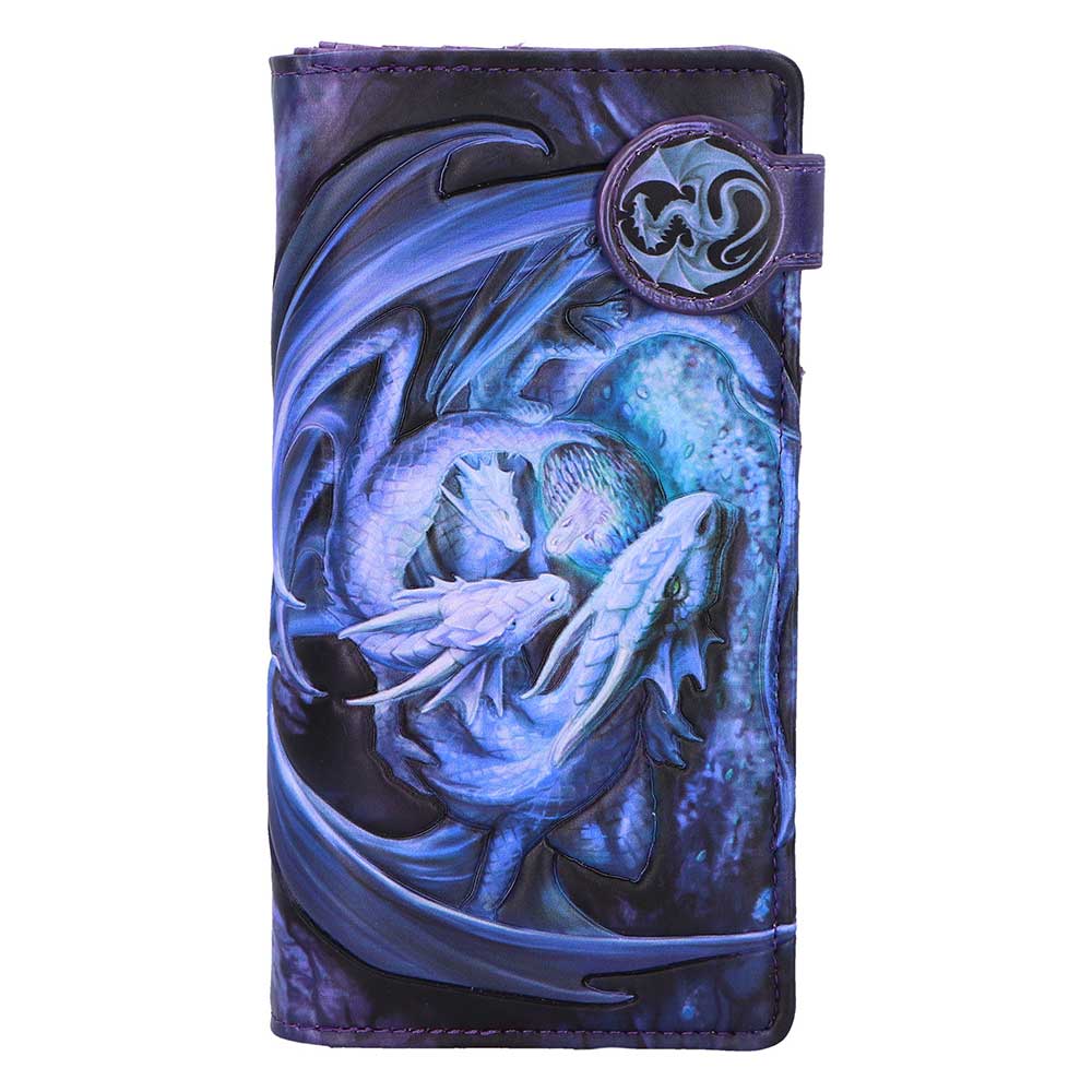 Dragon-themed purse with intricate design