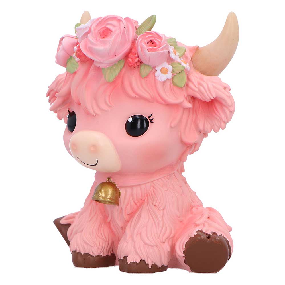 Cute pink animal cow collectible