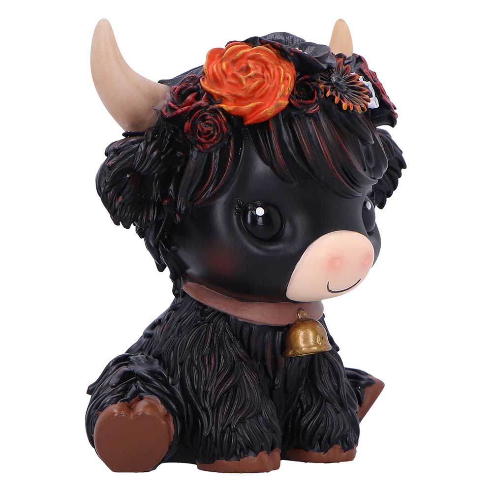 Bold cow home decor figurine