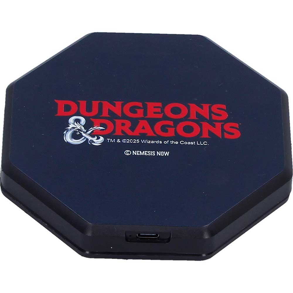Dungeons and Dragons USB rechargeable lamp with Dungeons & Dragons logo