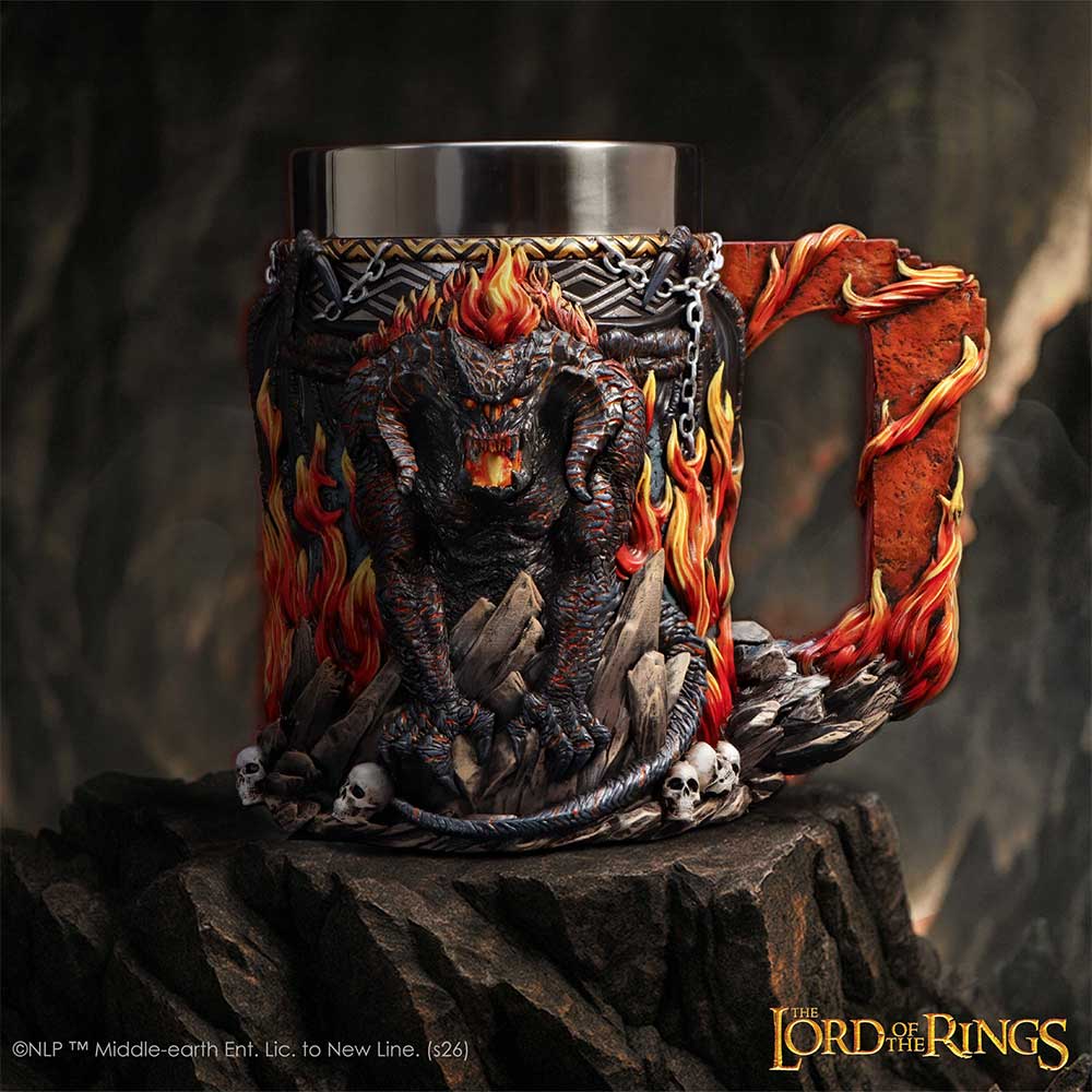 Lord of the Rings Balrog tankard 15.5cm collectible