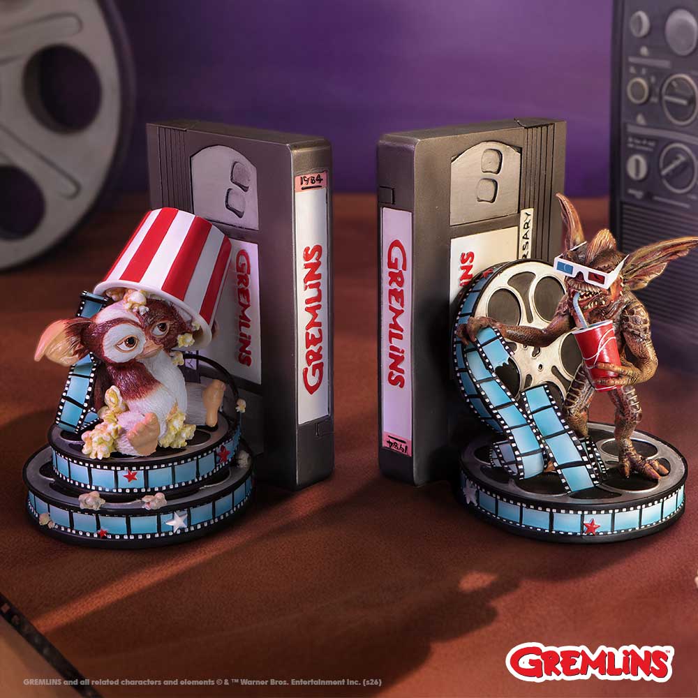 Gremlins bookends in premium collector item