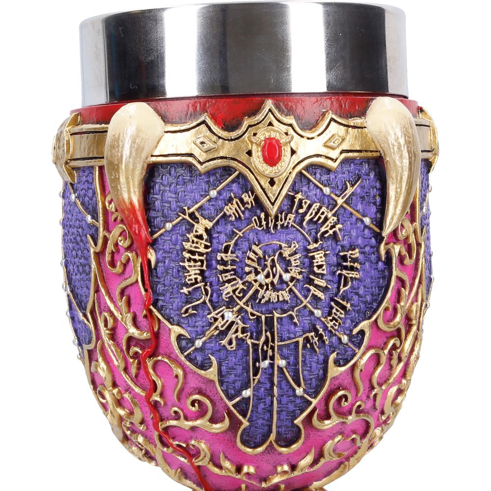 Close-up of Astarion inspired goblet detail