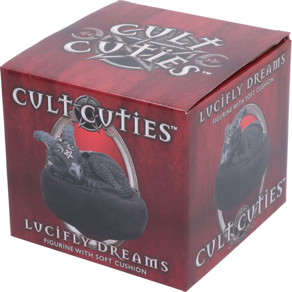Lucifly Dreams figurine in Cult Cuties packaging