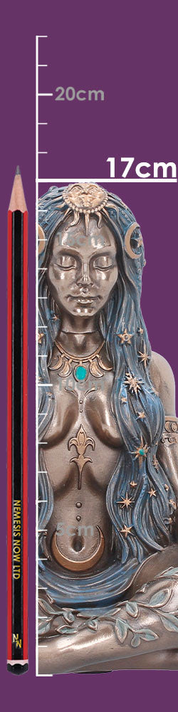 Full size display view of Celestial Goddess Art Figurine