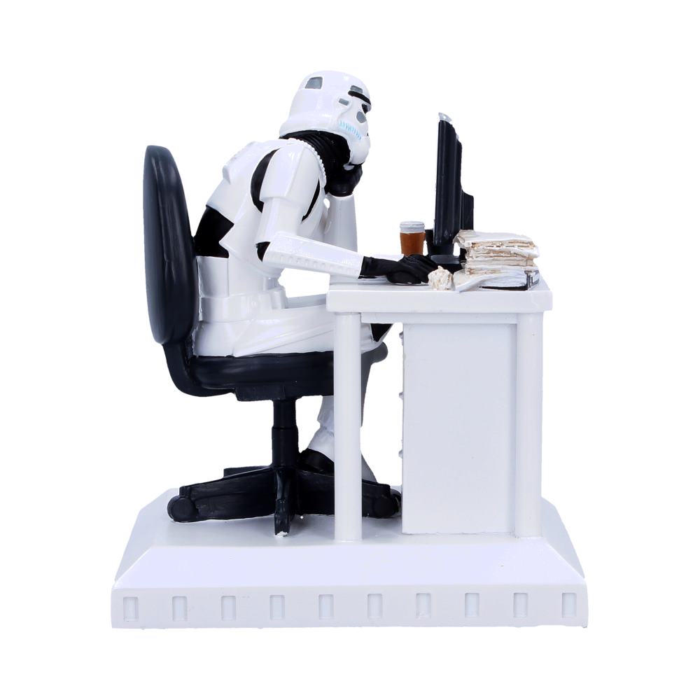 Side view of Stormtrooper Slave to the Wage Figurine