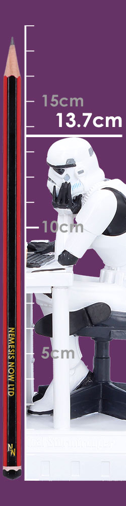 Funny Original Stormtrooper collectible full size details