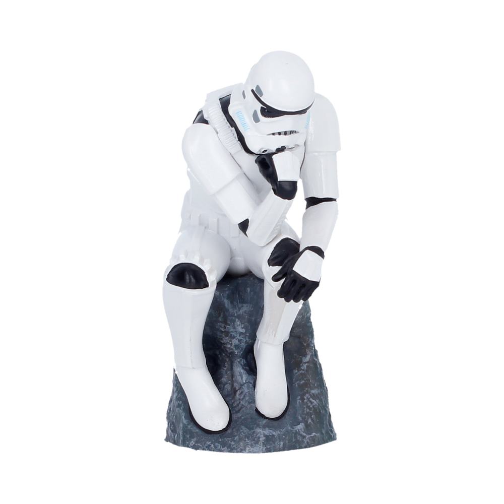 Official Stormtrooper figurine in thinker pose