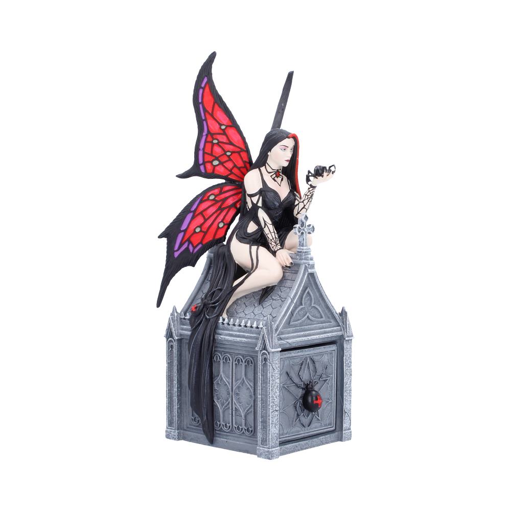 Gothic Aracnafaria figurine with spider detail