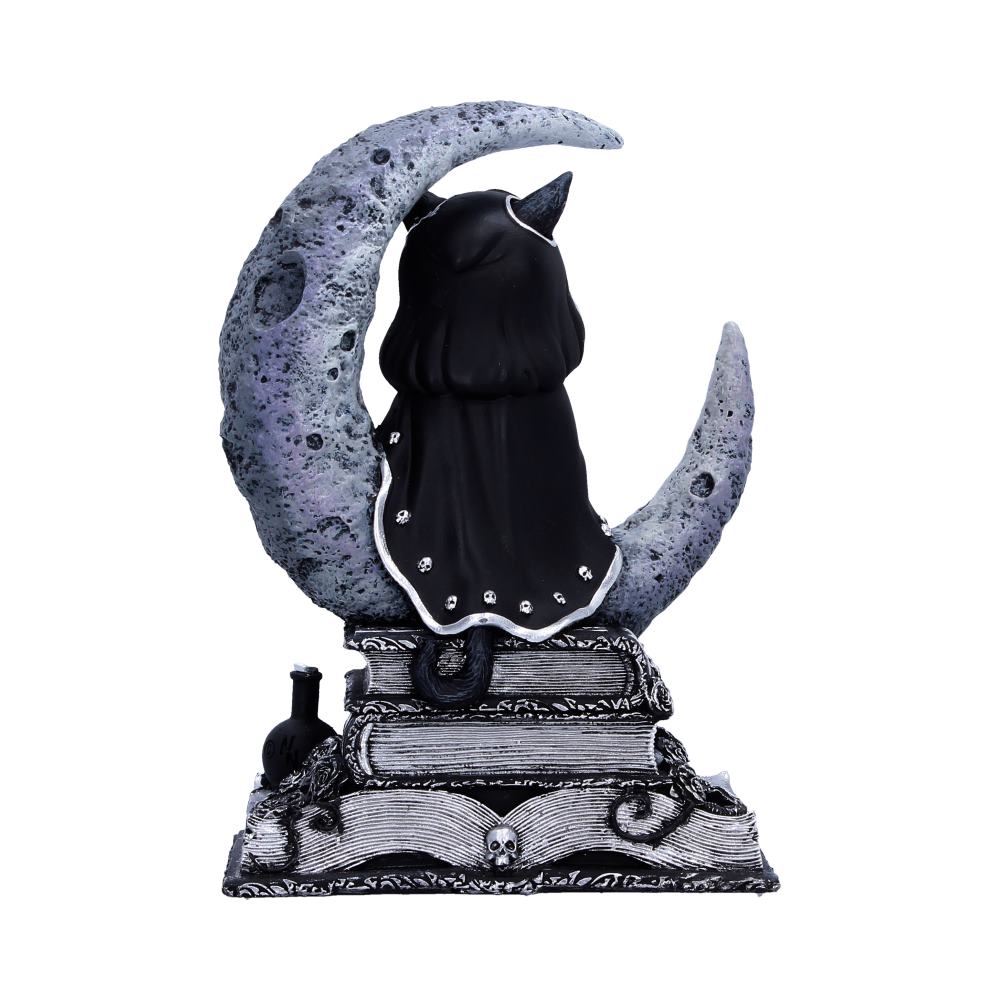 Back view of Zefur Perpetual Calendar showing crescent moon detail