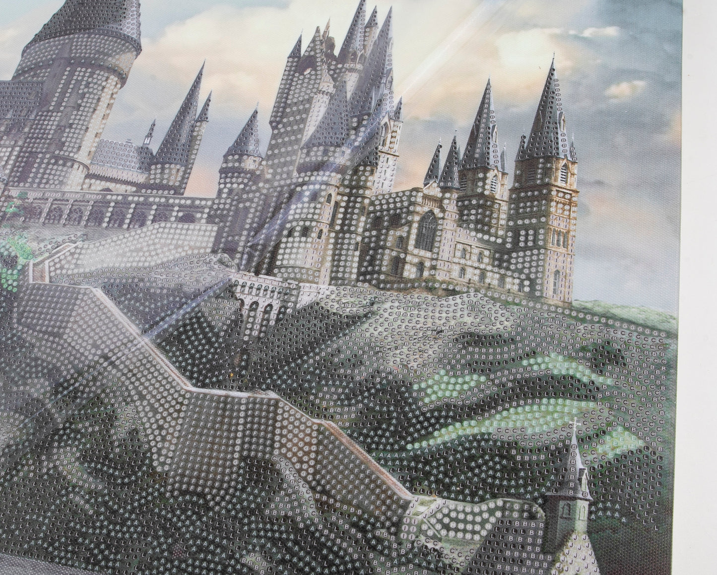 "HOGWARTS CASTLE" Harry Potter Crystal Art Canvas Kit 40X50CM