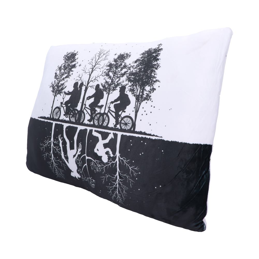Side view of Stranger Things cushion