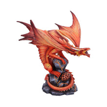 Load image into Gallery viewer, Adult Fire Dragon by Anne Stokes 24.5cm
