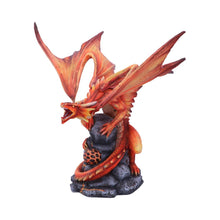 Load image into Gallery viewer, Adult Fire Dragon by Anne Stokes 24.5cm
