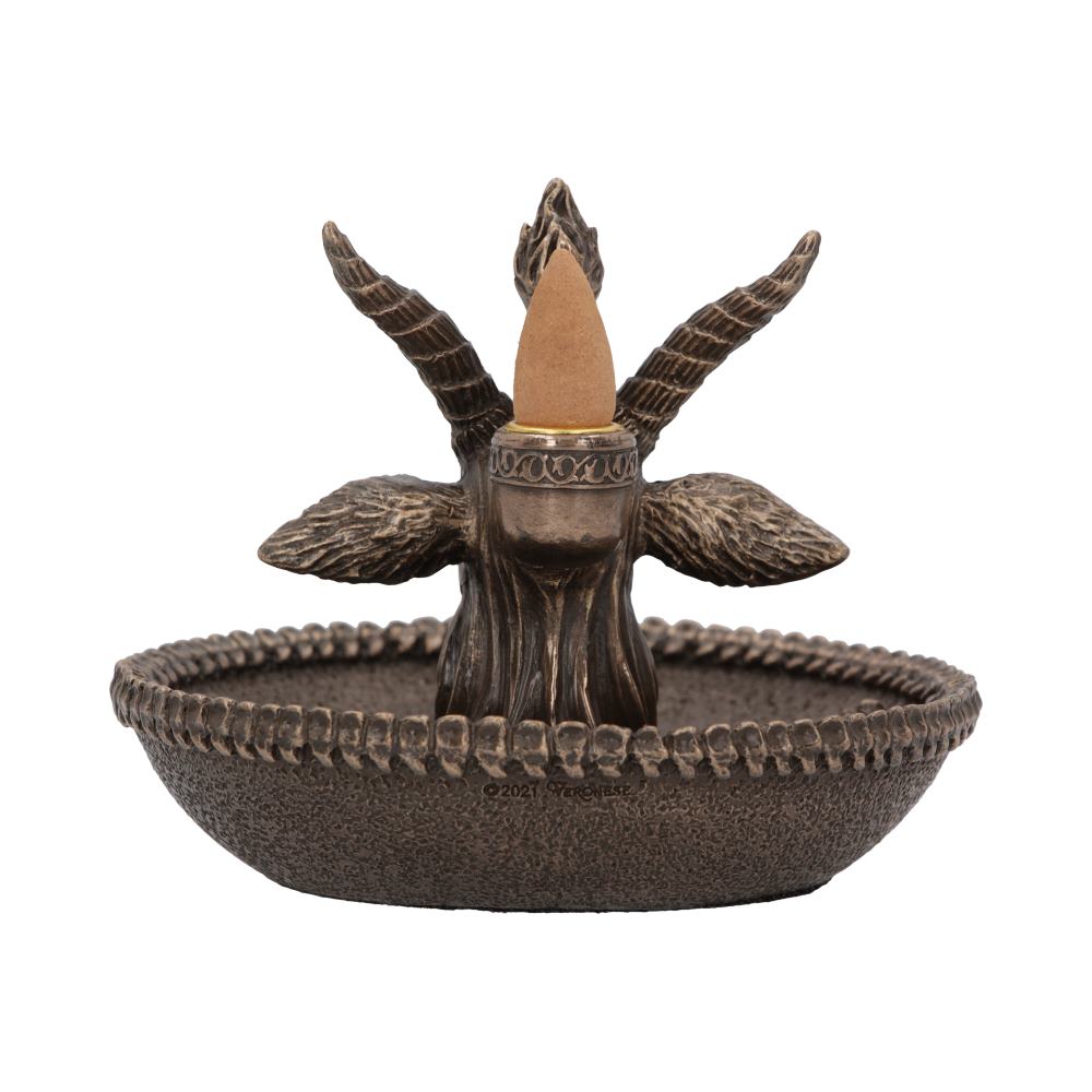 Baphomet's Wealth Backflow Incense Burner 13cm