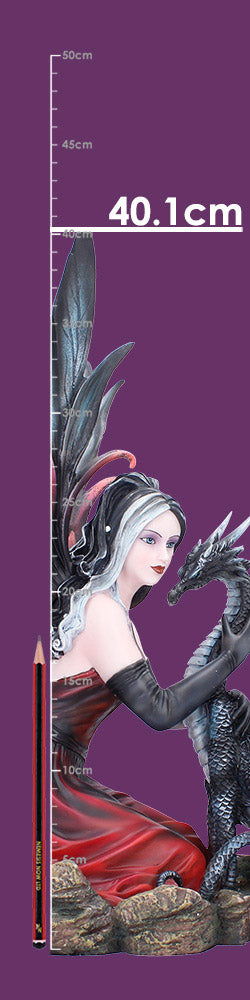 Dragons Whisper fairy dragon figurine showing size scale