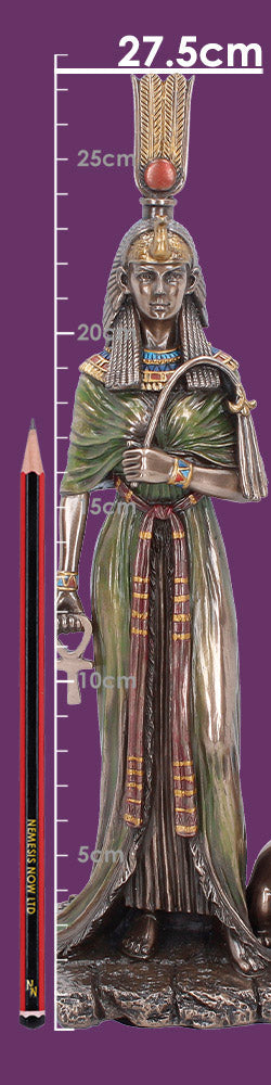 Queen Nefertari figurine showing full height scale