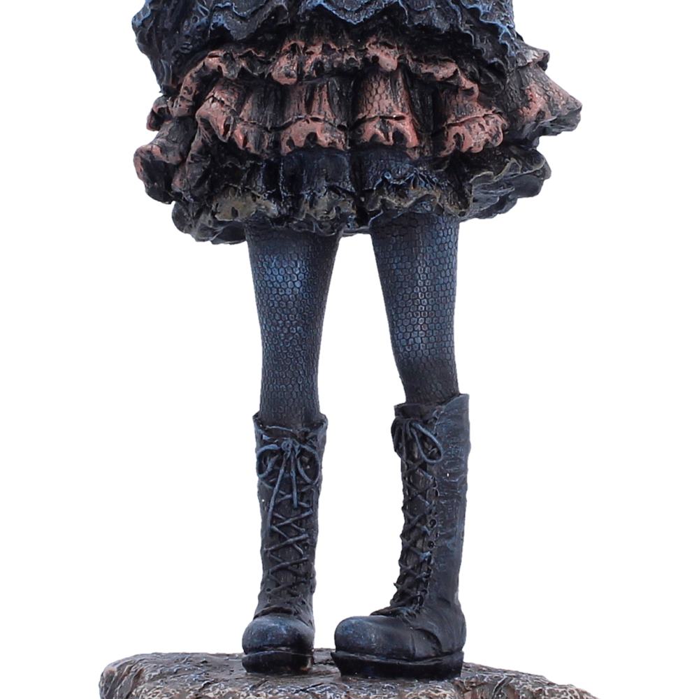 Fantasy fairy ornament on stone-effect base