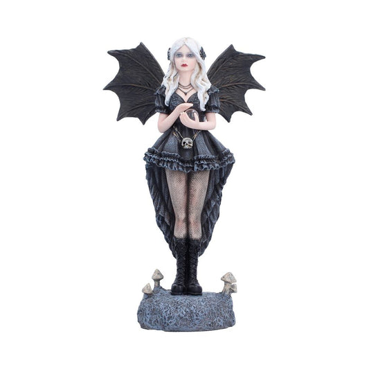 Second Sight gothic fairy figurine 22.7cm with bat wings