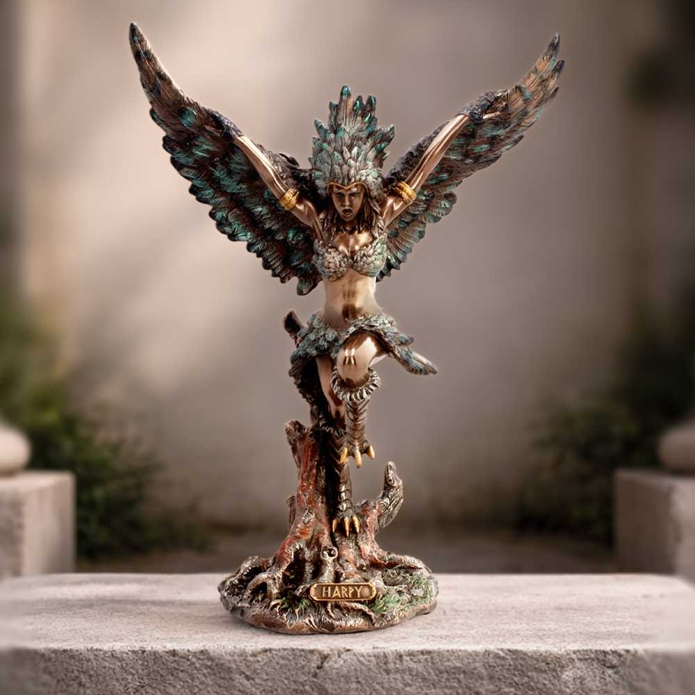 Harpy the Creature of Storm and Tempest Figurine 24.6cm n display
