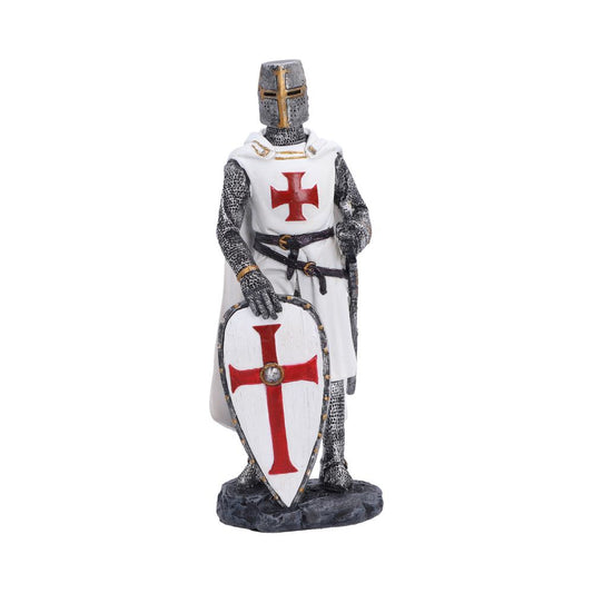 Templar’s Oath Knight Figurine 16.6cm medieval Templar warrior
