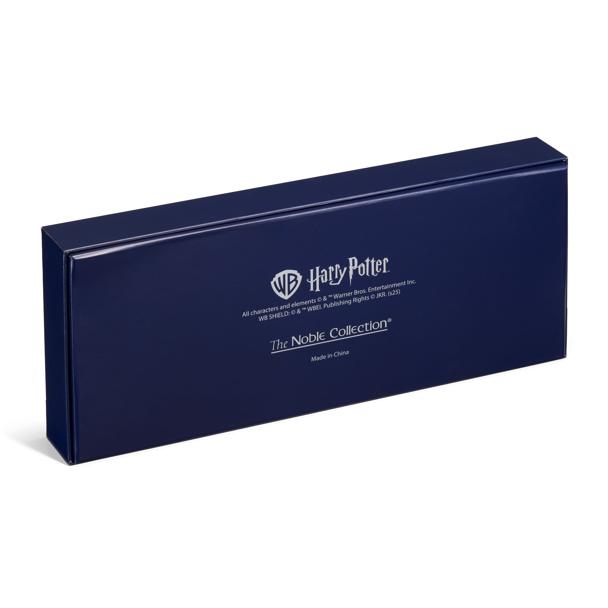Blue rectangular box with 'Harry Potter' and 'The Noble Collection' branding