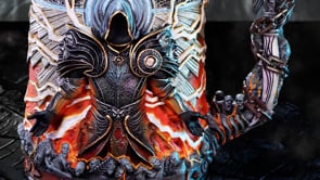 Diablo® IV Inarius Tankard video showing detailed sculpting and fantasy design