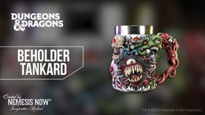 Dungeons & Dragons Beholder Tankard video showing detail and design