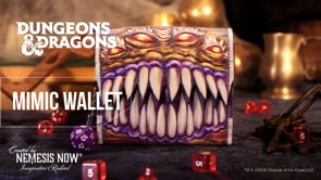 Dungeons and Dragons Mimic wallet display and detail video