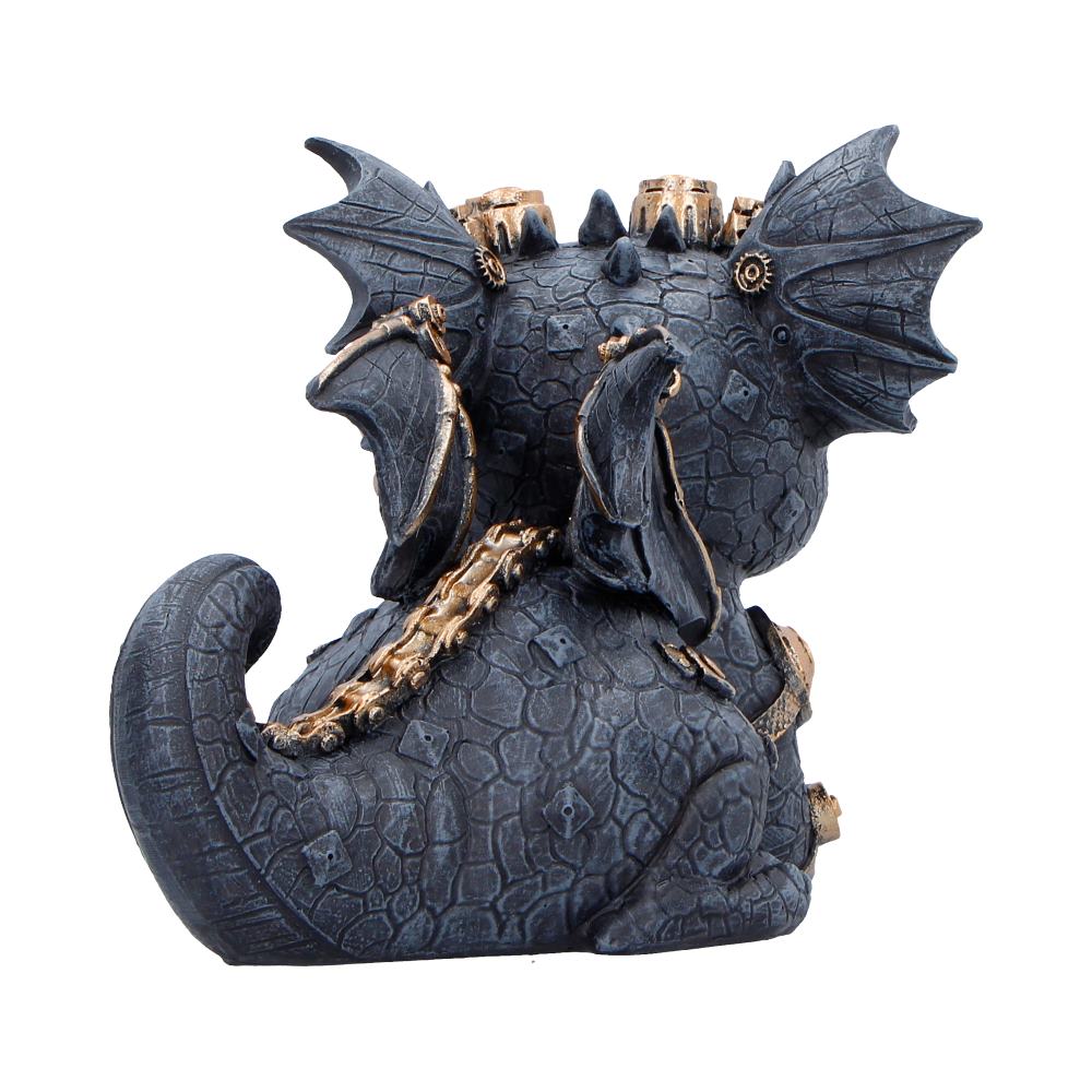 Decorative dragon figurine with detailed scales and wings
