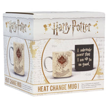 Load image into Gallery viewer, Harry Potter Marauders Map Heat Changing Mug
