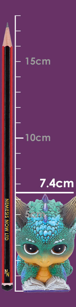 Kindle dragon figurine showing size scale and detail