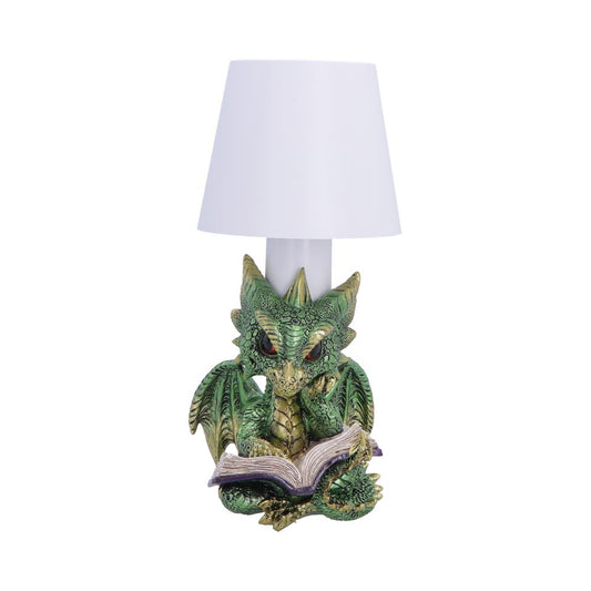 The Bookwyrm Dragon Lamp 24.4cm fantasy light