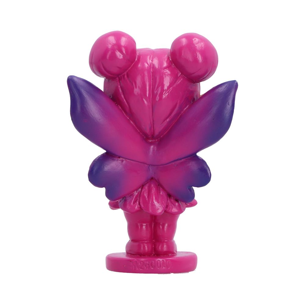 Rear view of Spirit Fairy Beatrix showing her detailed purple fairy wings